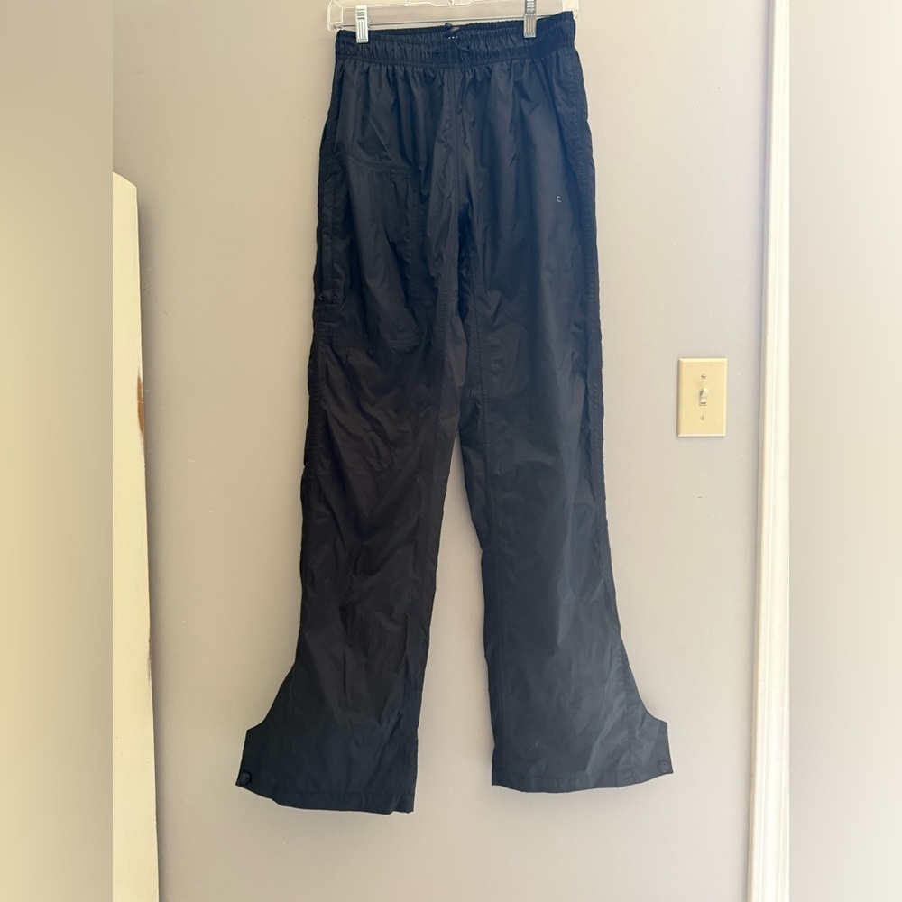 Arctix Storm Rain Snow Pants Womans SzS Black Adjustable Pockets Water Resistant